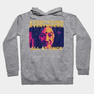 Everything Everywhere All At Once - retro purple Hoodie